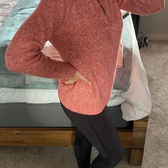 Quarter Zip Thicken Sweater Pullover - Picture 3 of 5